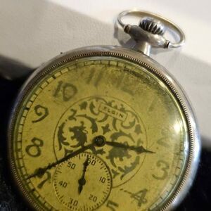 Vintage Elgin pocket watch. Running!